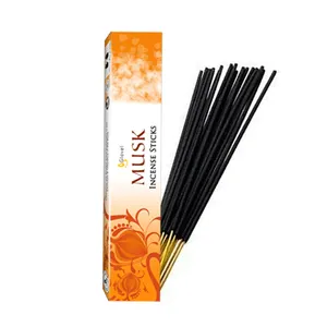 2024 New Arrival Long Lasting Black Incense 8 inch Stick Natural Incense Stick eco friendly incense sticks