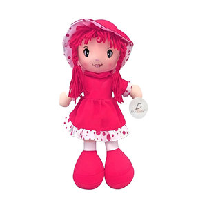Poupée en peluche super douce de 25 cm, jouet en tissu à câliner pour filles, fonction anti-stress, idéal pour les anniversaires - Emballage en boîte - Product Image 2