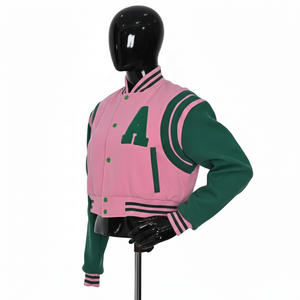 Chaqueta Varsity de Chenilla con Bordado y Parches, Transpirable, de Alta Calidad, para Hombre y Mujer, Precio Económico, Gran Venta - Product Image 6