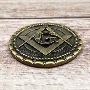 เข็มกลัดติดปกเสื้อรูปฟรีเมสันทำจากโลหะผสมสังกะสีของขวัญโลโก้ตามสั่ง - Product Image 4