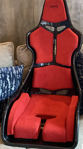 Siège de course sport léger en fibre de carbone et cuir PU/PVC, fabrication de précision, performance de supercar, imperméable pour - Product Image 4