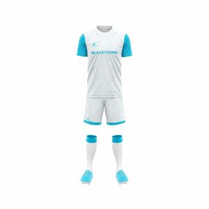 ชุดเสื้อเจอร์ซี100% กางเกงเล่นกีฬากางเกงขาสั้นผ้าโพลีเอสเตอร์แห้งเร็วงานตามสั่ง - Product Image 2