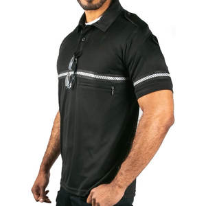 2024 verano nuevo estilo camisa de guardia de seguridad MOQ bajo Botón de manga corta uniforme con etiquetas de guardia de seguridad - Product Image 2