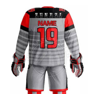 Nouveau style, uniforme de hockey sur glace respirant pour adultes, service OEM, vêtements de sport personnalisés pour équipe, écologiques, à vendre - Product Image 6