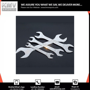 Llaves inglesas de doble extremo abierto personalizadas de grado DIY al por mayor de La India OEM compatible con acero al cromo vanadio DIN 3110 para uso doméstico - Product Image 2