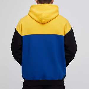 Sweat à capuche d'hiver en molleton français 100% coton, imprimé numérique personnalisé, respirant, grande taille, surdimensionné, avec fermeture éclair en strass pour homme - Product Image 4