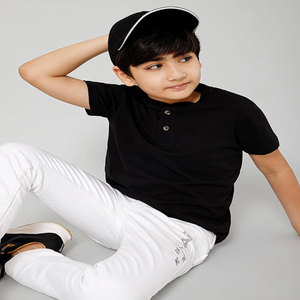 Impresión personalizada de peso pesado gráfico de algodón de impresión 240 Gsm moda de gran tamaño Boxy fit DTG impresión camiseta para hombres - Product Image 4