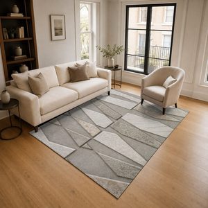 Alfombra Chenille LXDP-0696 de RUGS DEPOT, Multicolor, Neutral, Tradicional, Oriental, Impresa Digitalmente, Lavable a Máquina, Antideslizante, Venta al Por Mayor - Product Image 2