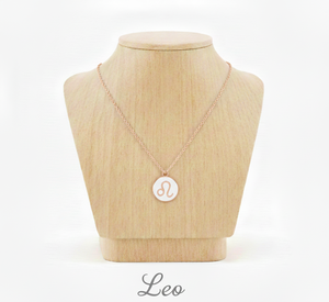 Collar de Cadena Fina con Signo del Zodiaco Libra, Plata de Ley 925 de Alta Calidad, Certificada, Hecha a Medida, Unisex, Rodio, 6 Gramos - Product Image 4