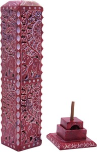 Handmade Marble Soapstone <b>Incense</b> pink <b>Stick</b> Burner Candle <b>Stick</b> <b>Holder</b> Available at Affordable Price from India - Product Image 3