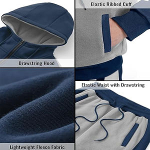 Chándales de Algodón con Logotipo Personalizado, Ropa Deportiva al por Mayor, Ropa Casual, Chándales Lisos 100% Algodón, Hechos en Pakistán, Proveedor OEM - Product Image 5