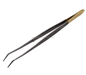 Pinzas Angulares Meriam College con Punta Serrada, Juego de 3 Instrumentos Quirúrgicos Dentales de Acero Inoxidable, Herramientas de Precisión Manuales ISO13485 - Product Image 2