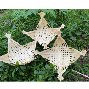 Plateau à sushi en osier tissé à la main, durable et léger, décoration de vacances, fabriqué au Vietnam - Product Image 6