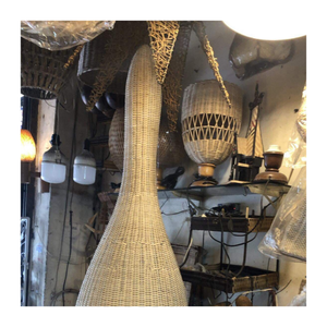 Lámpara de bambú hecha en Vietnam para techo-Iluminación decorativa ecológica para minimalista, bohemio o casa de familia - Product Image 4