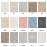 Rideaux occultants 100 % tissés texturés de qualité commerciale, thermiques, à plis ondulés, solution textile clé en main pour hôtels