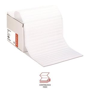 20 Libras Papel Autocopiativo Universal de 1 Parte, 14.88 Pulgadas X 11 pulgadas Barra Blanca/Verde (2400/Cartón) - Product Image 2