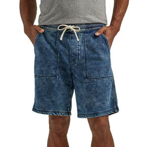 Meilleures ventes Meilleur prix de gros Conception personnalisée pour hommes Shorts délavés à l'acide Vêtements décontractés Taille adulte Shorts délavés à l'acide pour hommes - Product Image 1