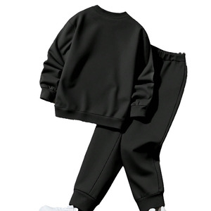 Conjunto Deportivo Unisex de Algodón, Talla Regular, Corte Holgado, Sudadera y Pantalones Jogger, Cómodo, Estilo Casual Urbano, B2B - Product Image 2