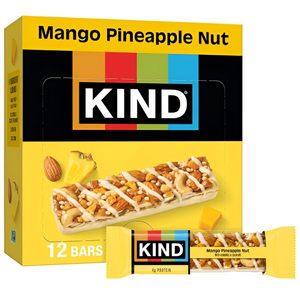KIND Mango Pineapple <b>Nut</b> Bars 12-count - Product Image 2