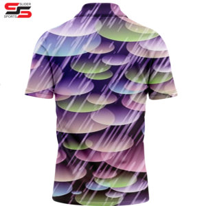 Polo de sublimación completa de poliéster 100% unisex, camisetas deportivas, camisetas polo impresas personalizadas, camisetas polo deportivas - Product Image 4