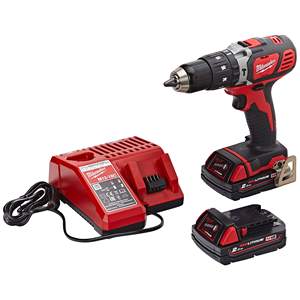 Taladro Atornillador Inalámbrico de 18V Li-Ion 2.0Ah, Taladro Eléctrico sin Escobillas con Portabrocas sin Llave y Velocidad Variable para Herramientas Industriales - Product Image 1