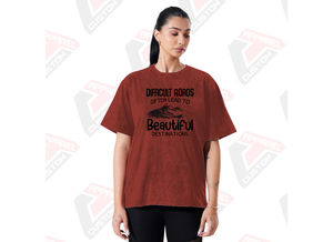 เสื้อยืดผ้ายีนส์ผ้ายีนส์ผ้าลูกฟูกสำหรับผู้หญิงทันสมัยทันสมัยทันสมัยผ้าลินินเป็นมิตรต่อสิ่งแวดล้อมผ้าปะติดลูกปัด - Product Image 4