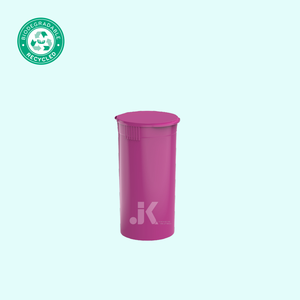 PP Packaging Pop Top Vials 13 dram Biodegradable Reciclaje FÁBRICA DE VIETNAM Resistente a los niños Color personalizado OEM/ODM mejor calidad M0001 - Product Image 1