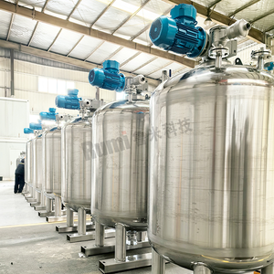 เครื่องปฏิกรณ์เคมีคาร์บอนสตีลถังขดลวดสแตนเลสทำความร้อนด้วยไอน้ำ - Product Image 2