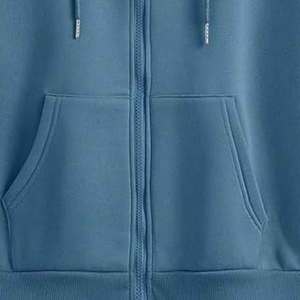 เสื้อมีฮู้ดผ้าฟลีซปักลายสำหรับทั้งชายและหญิงผ้ากันลมเป็นมิตรกับสิ่งแวดล้อมผ้าซิปมีฮู้ดสไตล์ฮิปฮอปสำหรับฤดูหนาวขายส่ง - Product Image 2