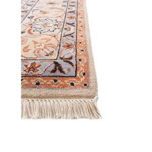 พรมขนสัตว์ถักมือสีน้ำตาลเบจ Gulnar ลายดอกไม้ขนาดใหญ่ สำหรับตกแต่งห้องนั่งเล่น ห้องโถง รูปแบบจิ๊กซอว์-EPR-1510 - Product Image 4