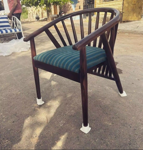 Best Quality Portable Dining <b>Chair</b> with Solid Teak Wood Frame and PU <b>Leather</b> Cushion Modern Design <b>for</b> Home Office & School Use - Product Image 1