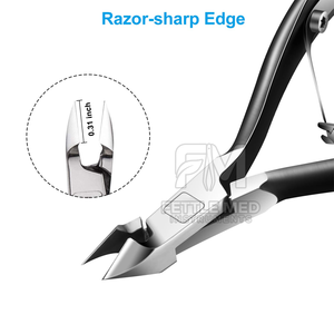 Cortaúñas de Cutícula Ergonómico con Mango, Disponible OEM, Acero Inoxidable Duradero, para Uso en Salón y Hogar - Product Image 6