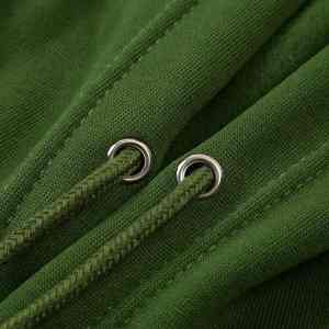 Ensembles 2 pièces athlétiques décontractés pour hommes, sweat à capuche en polaire respirant avec logo personnalisable, survêtement à manches longues, hiver, grande taille - Product Image 4