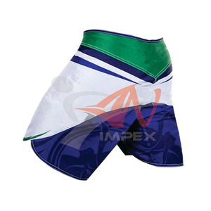 Short de combat en polyester à bas prix Short de boxe MMA Pantalon de boxe pour homme avec logo imprimé - Product Image 2