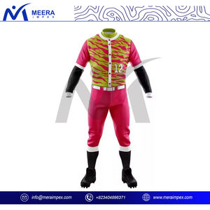 เครื่องแบบเบสบอลผ้าซับเหงื่อพิมพ์ลายขนาดพิเศษสำหรับมือสมัครเล่นมือสมัครเล่นดีไซน์ทันสมัย - Product Image 2