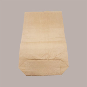 Grand sac en papier kraft brun renforcé, capacité 60 L, pour la séparation des déchets alimentaires, utilisation en laminage, manipulation des vêtements - 10 pièces - Product Image 3