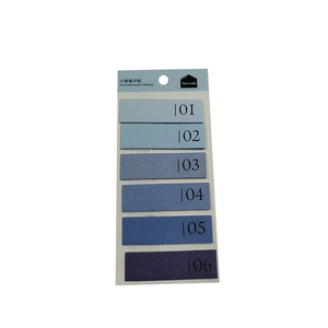Office Stationery Colorful Mini Cute Bookmark Korean Blue Color Sticky <strong>Notes</strong> Post <strong>Notes</strong> with Custom Logo Printing - Product Image 1