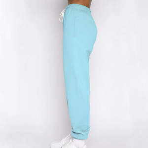 Jersey de manga larga de chándal de 2 piezas de gran tamaño para mujer de peso pesado personalizado para patrón sólido de invierno - Product Image 3