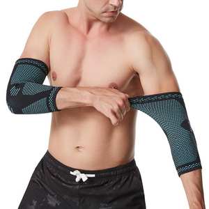 Manchon de coude en néoprène imprimé de logo personnalisé pour le bodybuilder dans les manchons de soutien de compression pour orthèse de coude d'exercice de gymnastique - Product Image 2