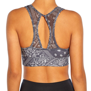 Sujetador Deportivo de Verano para Mujer, Talla Grande, Transpirable, para Gimnasio, Yoga, con Tirantes, Color Puro y Multicolor, a Prueba de Impactos - Product Image 3