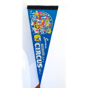 Estandarte Masónico Vintage del Circo, Bordado de los Años 50, Estandartes Masónicos Bordados - Product Image 2