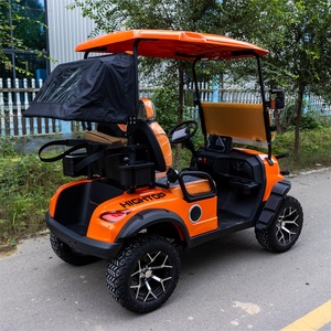 Voiturette <span class=keywords><strong>de</strong></span> <span class=keywords><strong>golf</strong></span> tout-terrain à batterie longue portée 72V, 2 places, mini-voiturette <span class=keywords><strong>électrique</strong></span> avec réfrigérateur, housse pour sac <span class=keywords><strong>de</strong></span> balles, support pour sac <span class=keywords><strong>de</strong></span> balles - Product Image 5