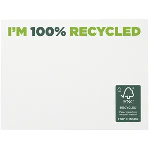 Feuilles adhésives durables Sticky-Mate, bloc-notes promotionnel avec des caractéristiques écologiques - Product Image 4