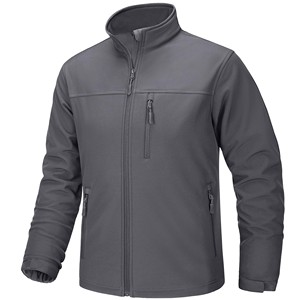 Custom Designed <b>Men's</b> Winter Work Softshell <b>Jacket</b> High Quality Windproof Waterproof New <b>Long</b> Length Soft Fabric for Sale Bulk - Product Image 4