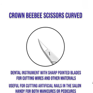 Tijeras dentales de corona, instrumentos quirúrgicos de acero inoxidable para ortodoncia, instrumentos quirúrgicos personalizados 2024 - Product Image 5