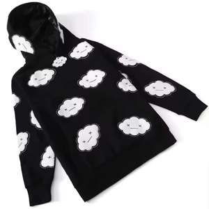 Sudaderas con capucha de calidad superior para hombres profesionales hechas en fábrica con impresión de soplo logotipo personalizado Sudadera con capucha de invierno - Product Image 5