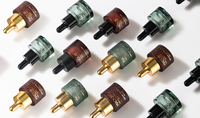 Botol Tetes Kaca Hijau 15ml 30ml dengan Cetak Logo Kustom, Kemasan Serum Kosmetik dan Minyak Esensial Alas Tebal untuk Merek