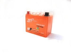 แบตเตอรี่รถจักรยานยนต์แบบเจลปิดผนึกกรด MF <span class=keywords><strong>12N12A</strong></span> 12 V 12 ah 12N12-BS - Product Image 3