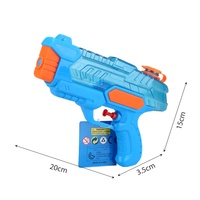 Pistolet à eau en gros coloré Mini Transparent petit pistolet à eau enfants en plein air combat tir pas cher pistolet à eau pour les enfants
