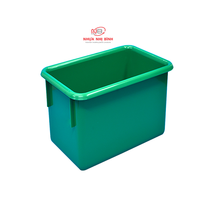Conteneurs de rangement multifonctionnels en plastique écologique moulés par injection OEM/ODM, boîtes organisatrices colorées pour la maison, pour articles divers